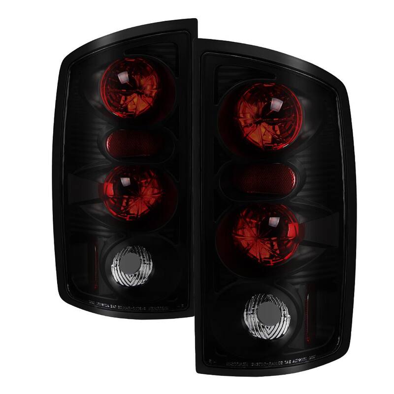 Spyder Auto Dodge Ram 02-06 1500 / Ram 2500/3500 03-06 Euro Style Tail Lights - Black Smoke - 5078100