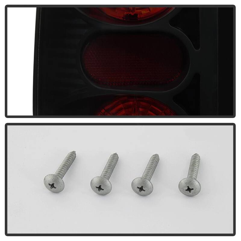 Spyder Auto Dodge Ram 02-06 1500 / Ram 2500/3500 03-06 Euro Style Tail Lights - Black Smoke - 5078100