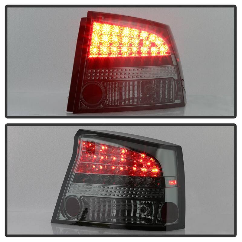 Spyder Auto Dodge Charger 06-08 LED Tail Lights - Smoke - 5002310