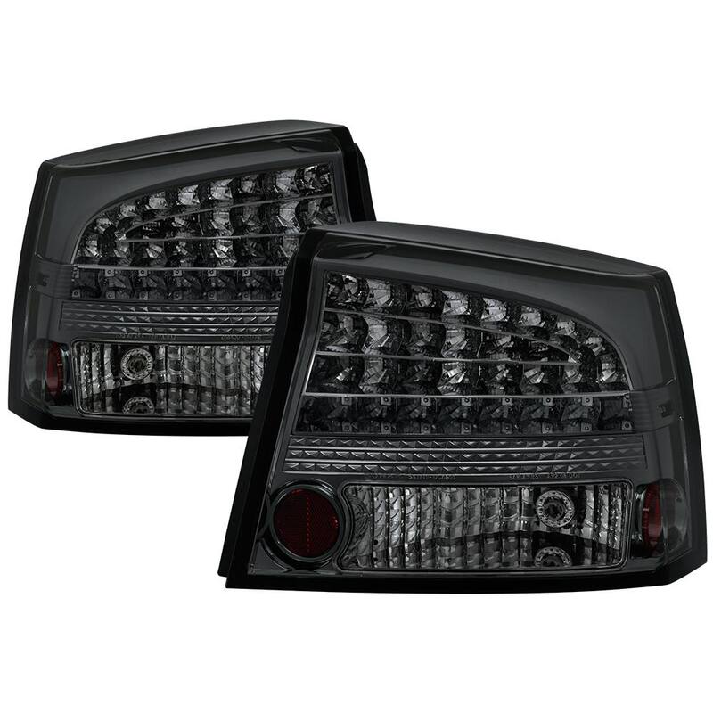 Spyder Auto Dodge Charger 06-08 LED Tail Lights - Smoke - 5002310