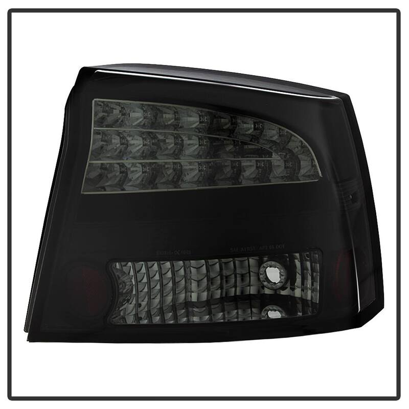 Spyder Auto Dodge Charger 06-08 LED Tail Lights - Black Smoke - 5084408