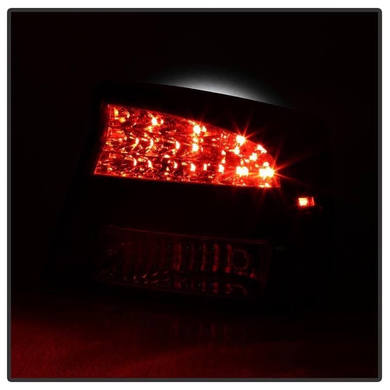 Spyder Auto Dodge Charger 06-08 LED Tail Lights - Black Smoke - 5084408