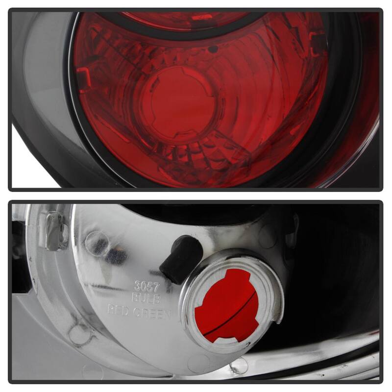 Spyder Auto Dodge Caravan/Grand Caravan 01-07 / Chrysler Town & Country 01-07 /Chrysler Voyager 00-03 Euro Style Tail Lights - Black - 5002211