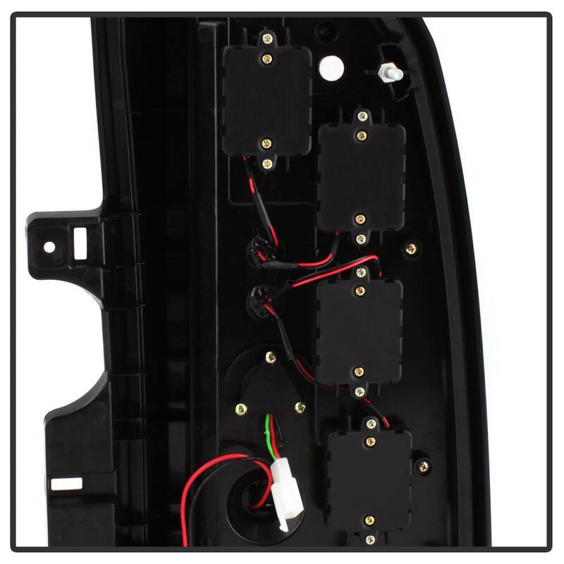 Spyder Auto Chevy Tahoe / Suburban 15-17 light bar LED Tail Lights - Black Smoke - 5085078