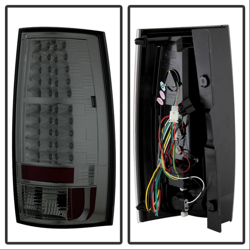 Spyder Auto Chevy Suburban/Tahoe 07-14 / GMC Yukon/Yukon Denali 07-14 - LED Tail Lights - Smoke - 5002174