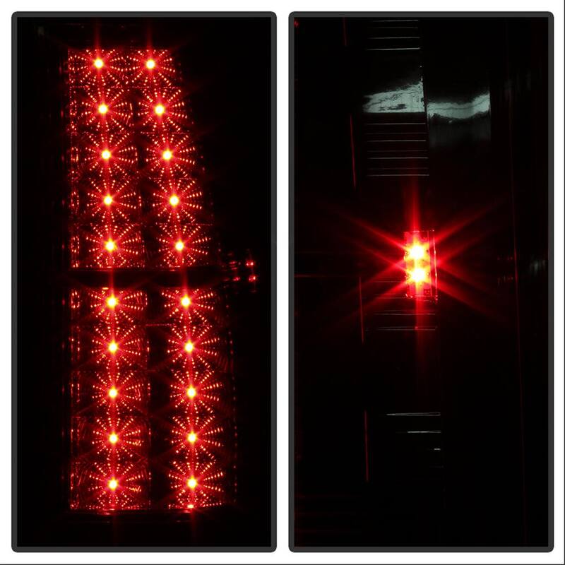 Spyder Auto Chevy Suburban/Tahoe 07-14 / GMC Yukon/Yukon Denali 07-14 - LED Tail Lights - Smoke - 5002174