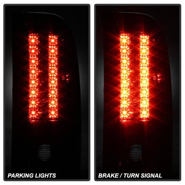 Spyder Auto Chevy Silverado 1500 07-13 2500HD/3500HD 07-14 GMC Sierra 3500HD Dually Models 07-14 LED Tail Lights - Red Smoke - 5001801