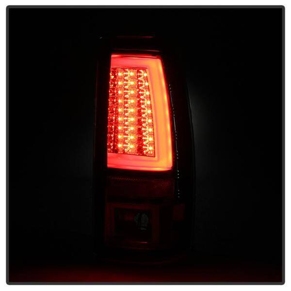 Spyder Auto Chevy Silverado 1500/2500 03-06 and 2007 Silverado Classic ( Doesn't fit Stepside ) Version 2 LED Tail Lights - Black - 5081919