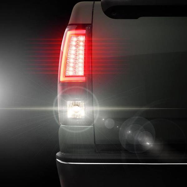 Spyder Auto Chevy Silverado 1500/2500 03-06 and 2007 Silverado Classic ( Doesn't fit Stepside ) Version 2 LED Tail Lights - Black - 5081919