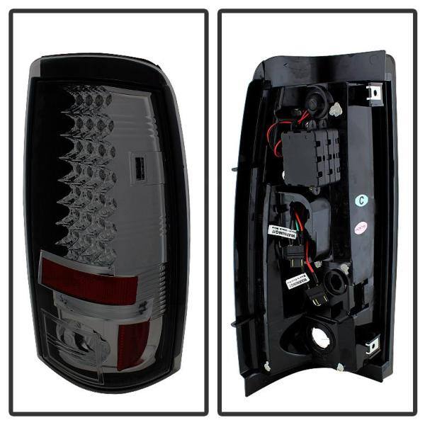 Spyder Auto Chevy Silverado 1500/2500 03-06 and 2007 Silverado Classic ( Doesn't fit Stepside ) LED Tail Lights - Smoke - 5001764