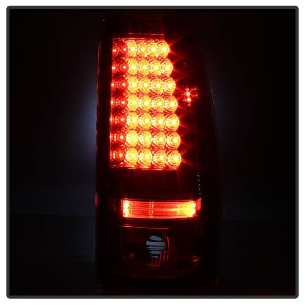 Spyder Auto Chevy Silverado 1500/2500 03-06 and 2007 Silverado Classic ( Doesn't fit Stepside ) LED Tail Lights - Smoke - 5001764