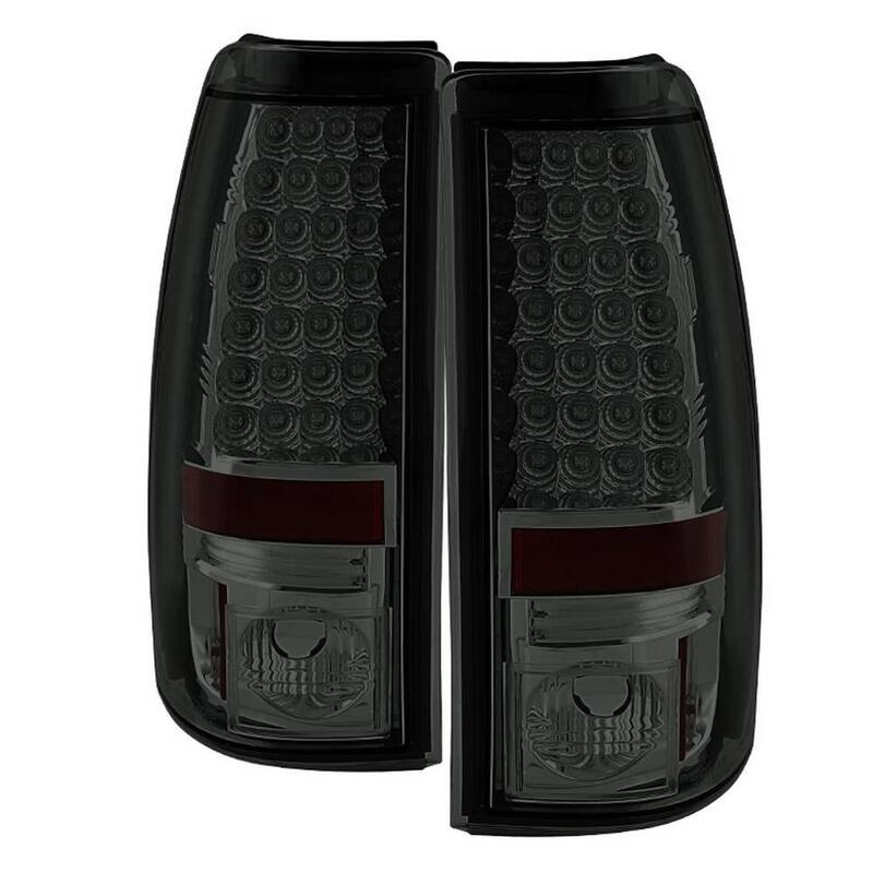 Spyder Auto Chevy Silverado 1500/2500 03-06 and 2007 Silverado Classic ( Doesn't fit Stepside ) LED Tail Lights - Smoke - 5001764
