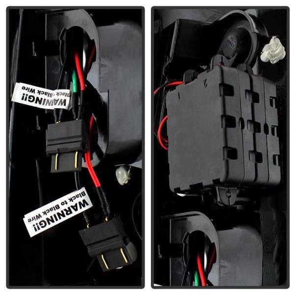 Spyder Auto Chevy Silverado 1500/2500 03-06 and 2007 Silverado Classic ( Doesn't fit Stepside ) LED Tail Lights - Smoke - 5001764