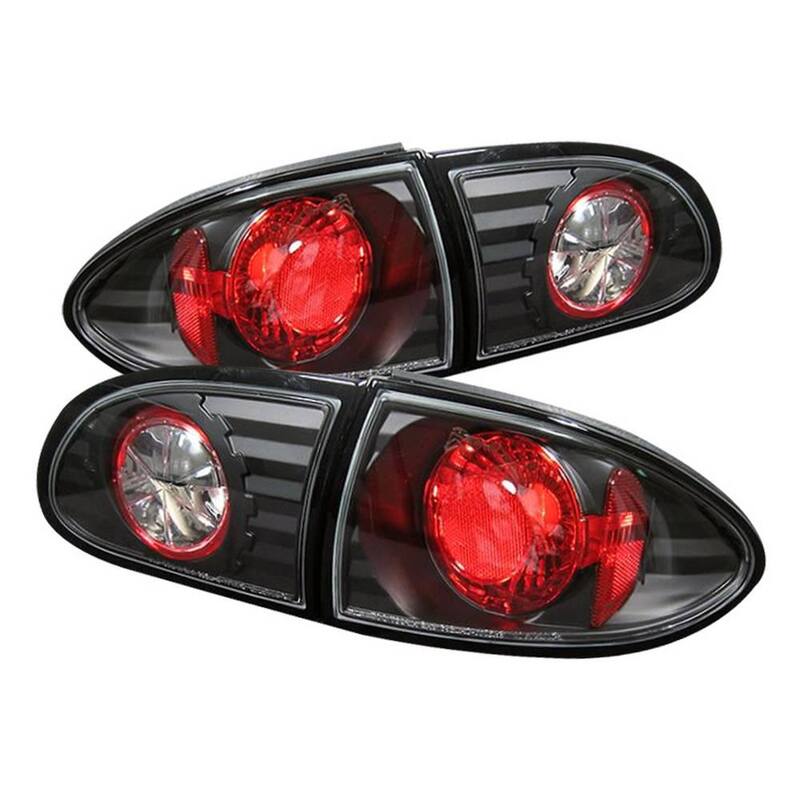 Spyder Auto Chevy Cavalier 95-02 Euro Style Tail Lights - Black - 5001245