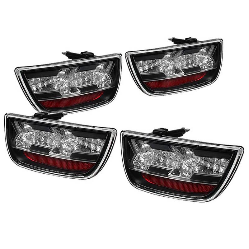 Spyder Auto Chevy Camaro 10-13 LED Tail Lights - Black - 5032188