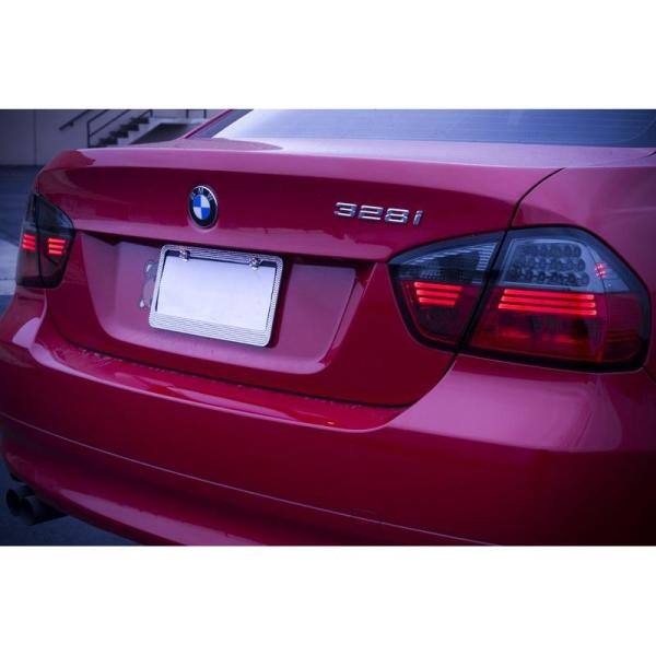 Spyder Auto BMW E90 3-Series 06-08 4Dr LED Tail Lights - Red Smoke - 5000910