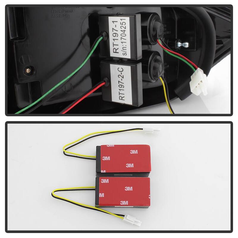 Spyder Auto Audi TT 00-06 LED Tail Lights - Black - 5000422