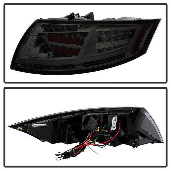 Spyder Auto Audi TT 08-14 LED Tail Lights - Smoke - 5081681
