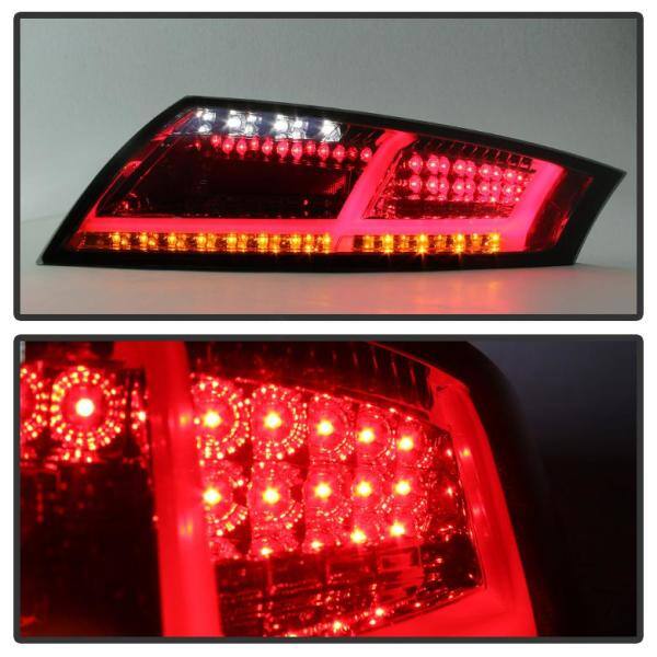 Spyder Auto Audi TT 08-14 LED Tail Lights - Smoke - 5081681