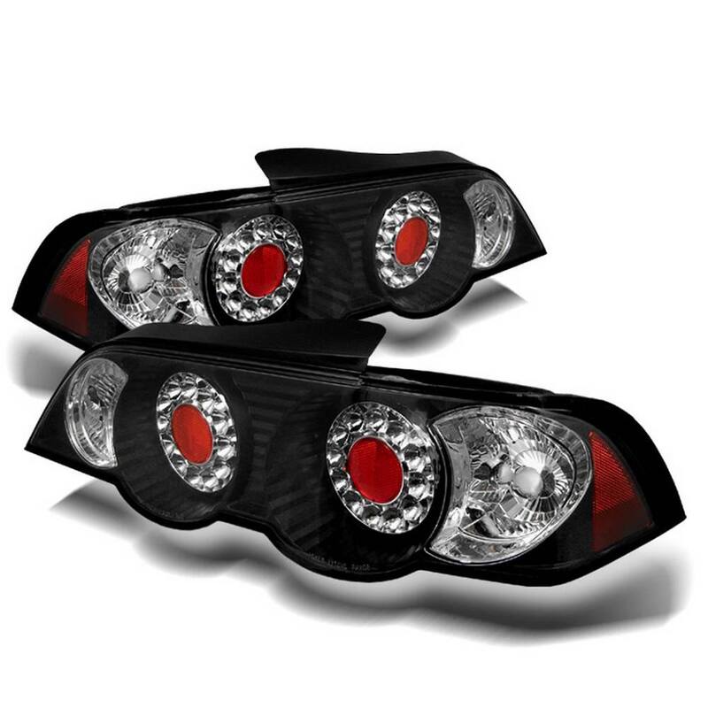 Spyder Auto Acura RSX 02-04 LED Tail Lights - Black - 5000361