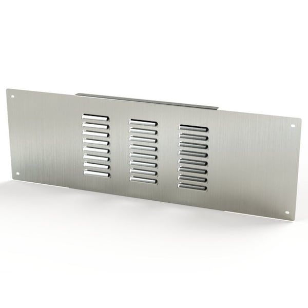 Saginaw Control & Engineering Louver Stand Kit, 11.94 in. H x 35-3/4 in. W x 1 in. L, 304 Stainless Steel - SCE-SKL123644SS