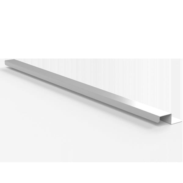 Saginaw Control & Engineering Dripping Shield, 1 in. H x 30 in. W x 3 in. L, Steel, Stainless Steel - SCE-DS30N4LG