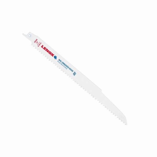 Irwin Reciprocating Saw Blades, 624R, Bi-Metal, 6"L - LEX22757