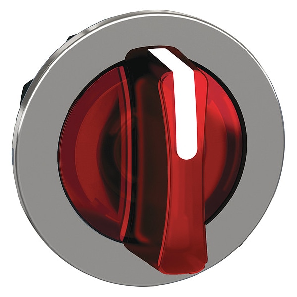 Schneider Electric ShortHandSelectSwtch, Iluminado, Rojo, 3 Posiciones, 30mm - ZB4FK1843