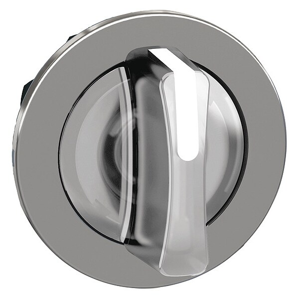 Schneider Electric ShortHandSelectSwtch, Iluminado, Blanco, 3 Posiciones, 30mm - ZB4FK1513