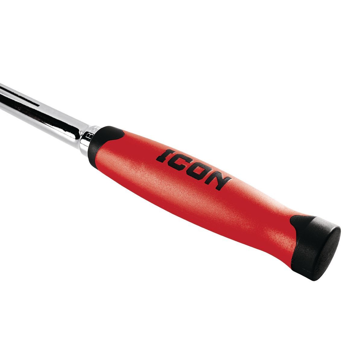 Llave de trinquete con cabezal giratorio profesional de 1/2 pulg. y agarre cómodo - 64703