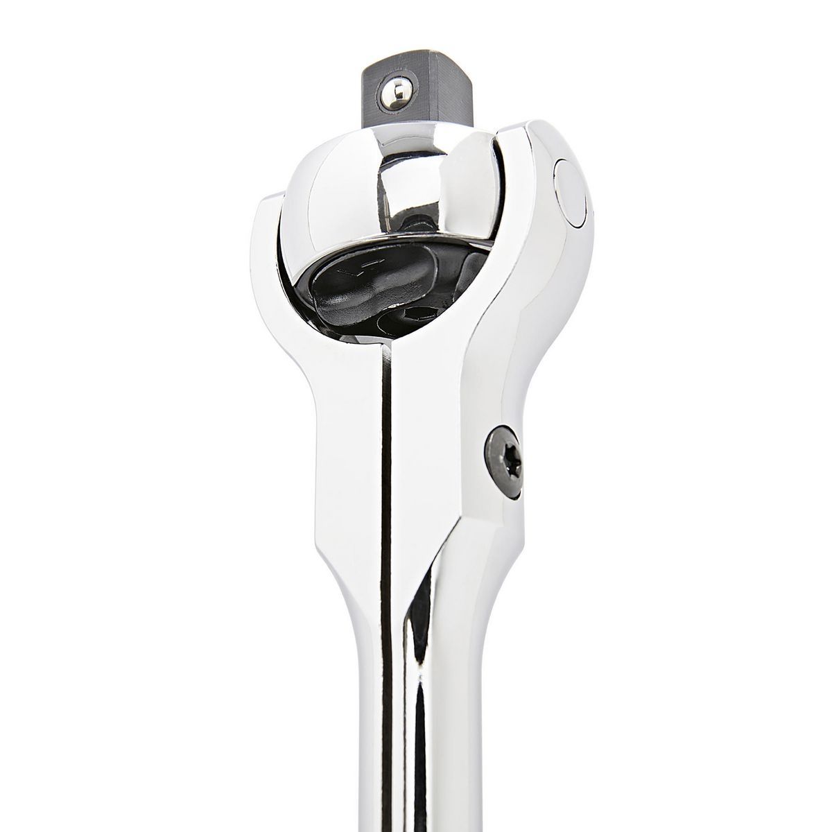 Llave de trinquete con cabezal giratorio profesional de 1/2 pulg. y agarre cómodo - 64703