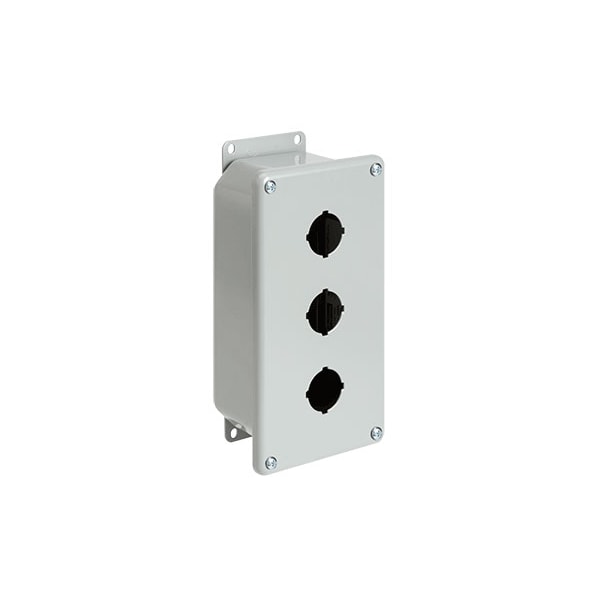 Nvent Hoffman Mild Steel Electrical Enclosures, 10.38 in H, 4-1/4 in D, 7-1/4 in W, NEMA 12, Screw On - E12PBGXM