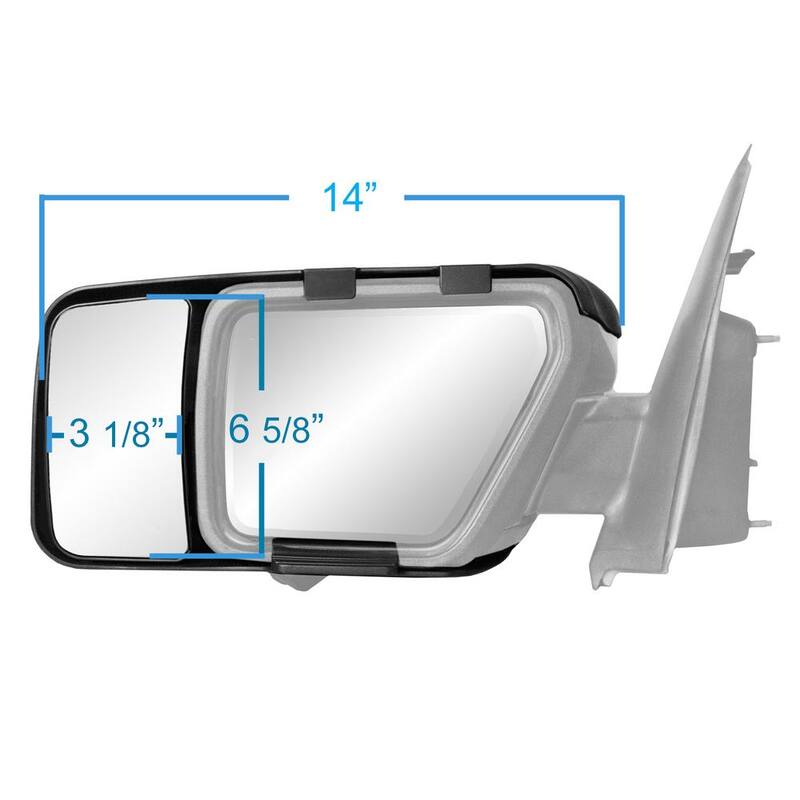 Snap & Zap K Source, Towing Mirror for 2021-UP Ford F150 - 81860