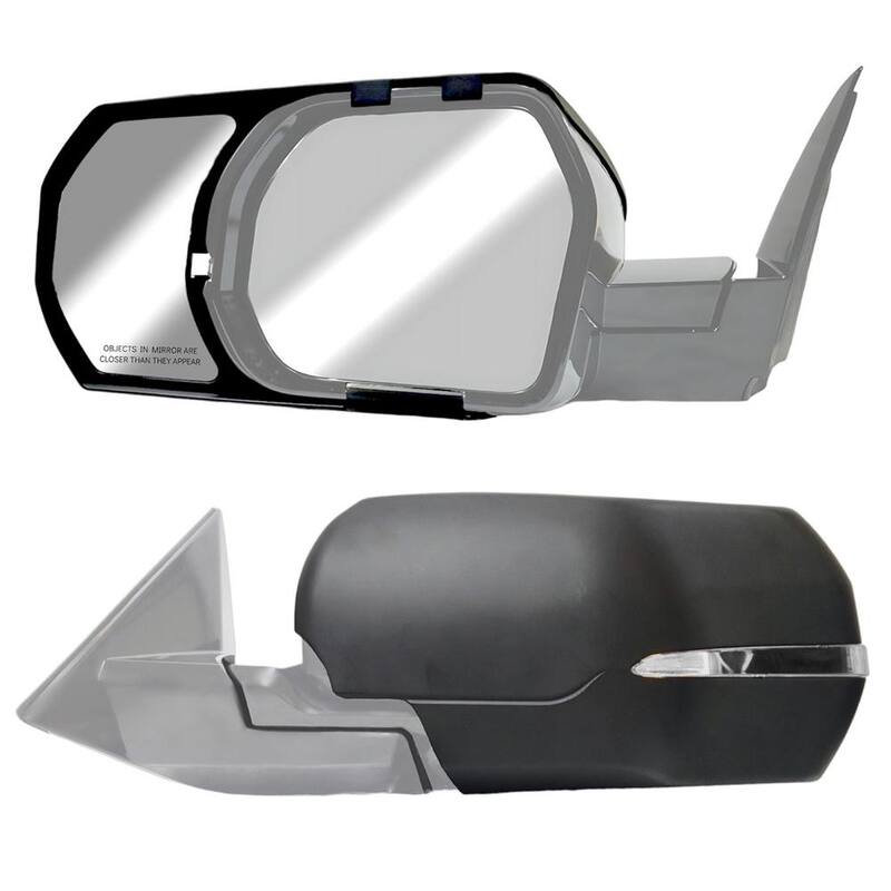 Snap & Zap Towing Mirror Extensions for 2022 and up Toyota Tundra, 2023 and up Sequoia - 81310
