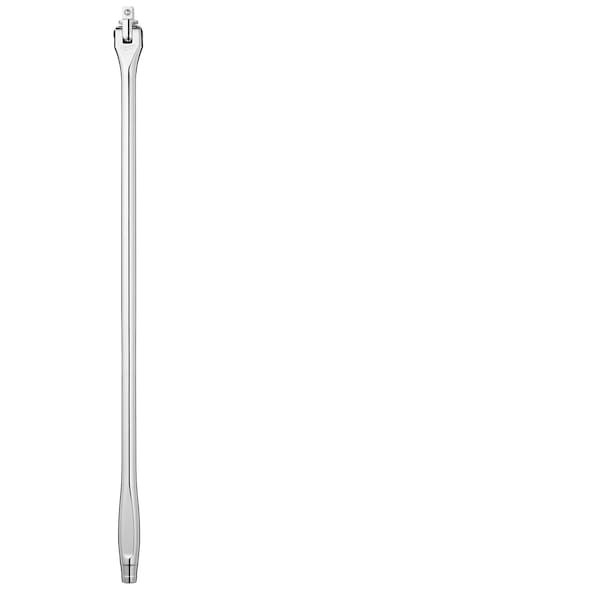 Milwaukee Tool 1/2" Drive Breaker Bar, 24" L, Chrome - 48-22-9013