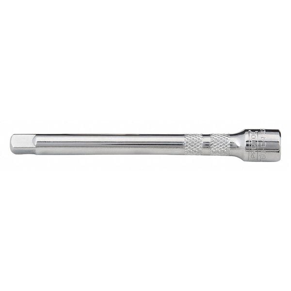 Proto Socket Extension 1/4 in Dr, 4 in L, 1 Pieces, Chrome - J4760-04
