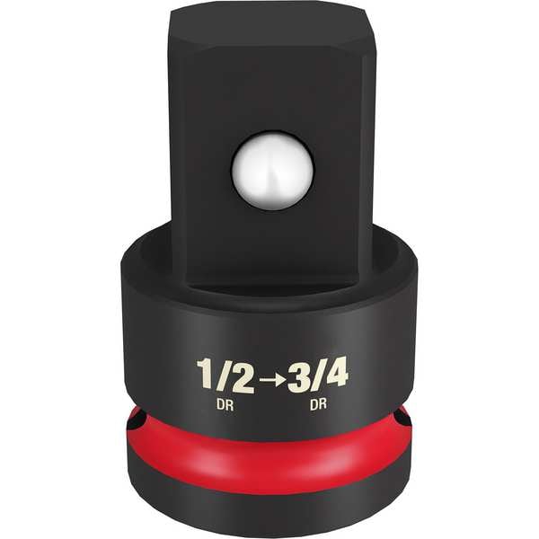 Milwaukee Tool 1/2" Drive IMPACT ADAPTER, 1 pcs, Black Phosphate - 49-66-6726