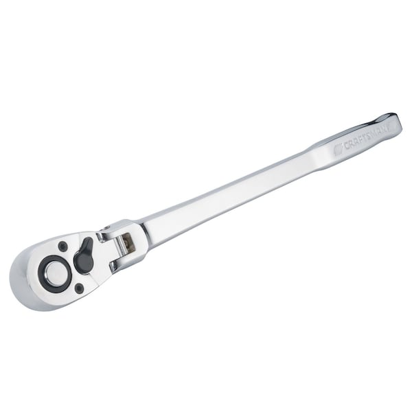 Craftsman 1/2-in Drive 72 Geared Teeth Hand Ratchet, Full polish - CMMT99430