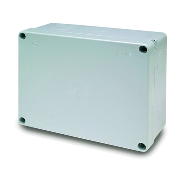 Famatel ABS Electrical Enclosures, 8.8 in H, 3.2 in D, 6.8 in W - 3074