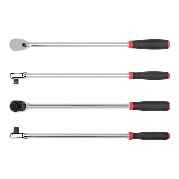 Tekton 1/2 Inch Drive x 18 Inch Comfort Grip Long Ratchet - SRH02218