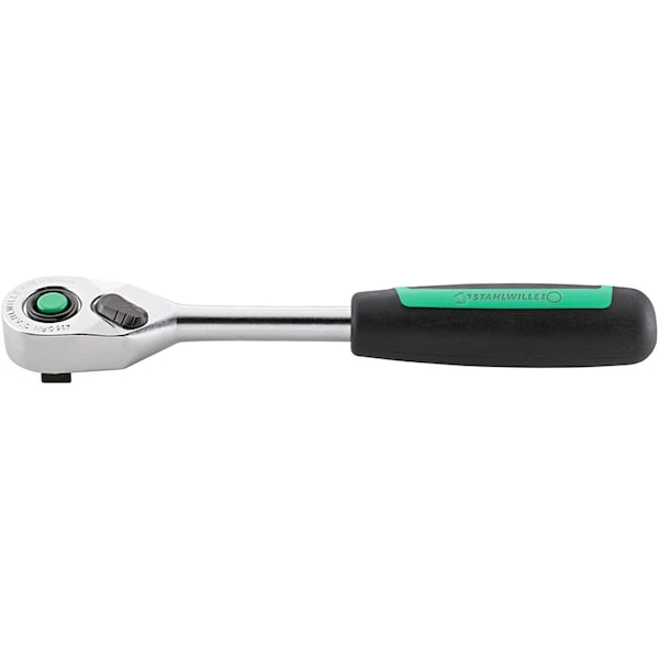 Stahlwille Tools 10 mm (3/8") QuickRelease ratchet, fine tooth WA.4.5 ° L.193 mm - 12111020