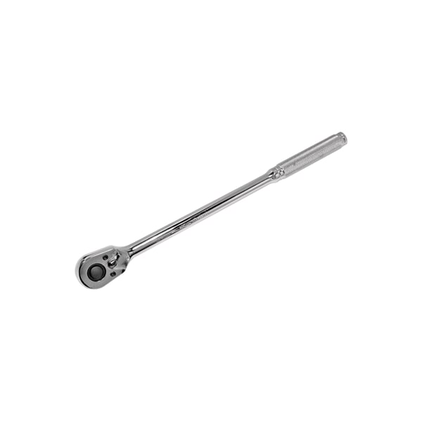 K-Tool International 3/8" Drive 48 Geared Teeth Ratchet, Long Handled, Chrome, 3/8", 11-3/8", Chrome - KTI-22095