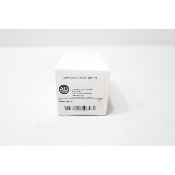 Allen Bradley INTERRUPTOR SELECTOR DE 2 POSICIONES - 800H-HR2A2