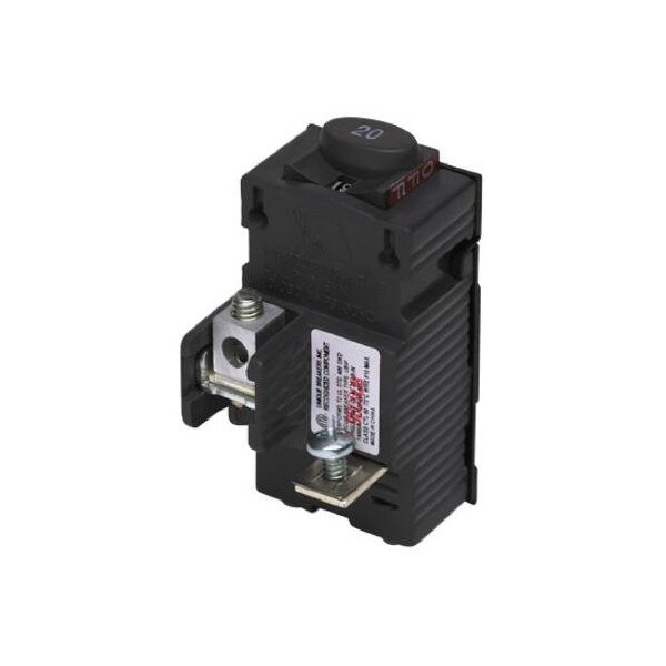 Connecticut Electric Circuit Breaker, UBIP Series, 20A, 1 Pole, 120V AC, 10kA - VPKUBIP120