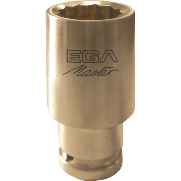 Ega Master IMPACT SOCKET WRENCH 1/2" - 13 MM LONG SERIE NON SPARKING Al-Bron ( 12 EDGES) - 78390