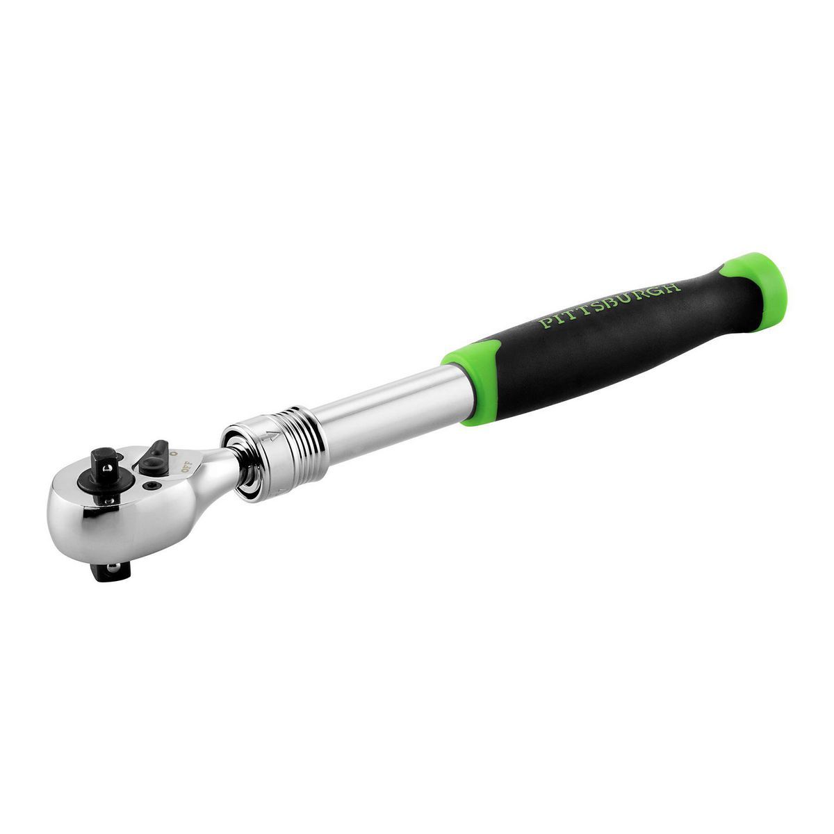 Trinquete extensible de doble accionamiento de 1/4 y 3/8 de pulgada en Pittsburgh - 70149