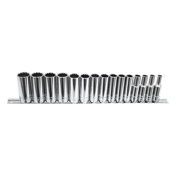 K-Tool International 3/8" Drive Metric, 15 pcs - KTI-27401