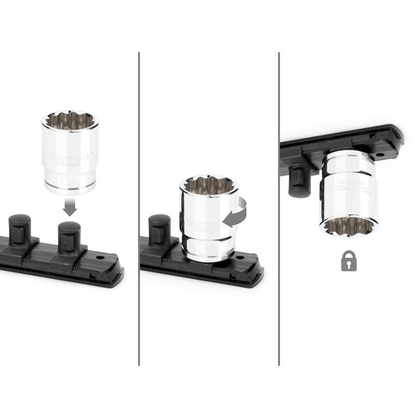 Tekton 1/2 Inch Drive 12-Point Socket Set, 10-Piece (15/16 - 1-1/2 in.) - SHD92111
