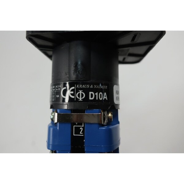Interruptor selector rotativo de 2 posiciones Kraus & Naimer D10A A3A148-600 EP - D10A A3A148-600 EP.
