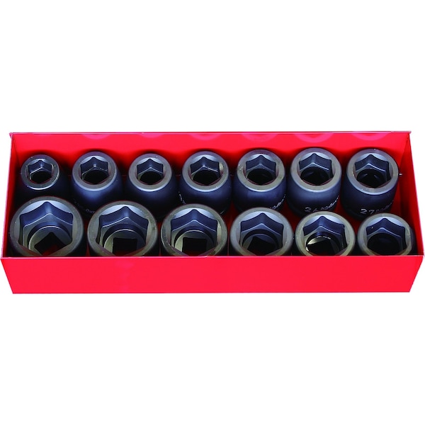 Ko-Ken Socket Set 19-41mm 6 Point 13 pieces 3/4 Sq. Drive - 16201M